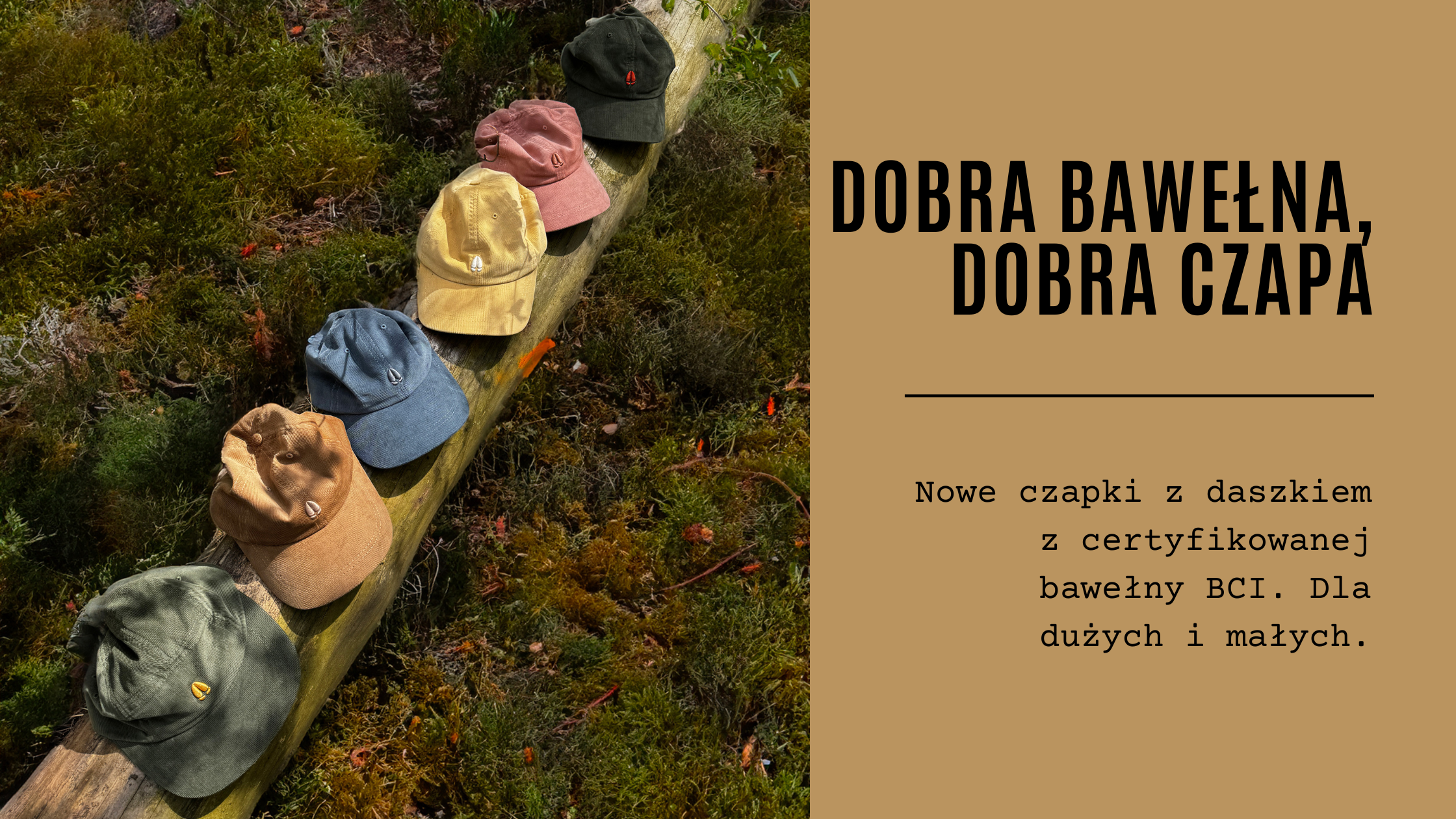 Certyfikat Better Cotton Initiative, czyli Lepsza bawełna - lepsza czapka z daszkiem na lato.